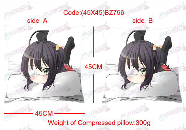 (45X45) BZ796-in tweezijdige ziekte ook graag anime vierkante kussen