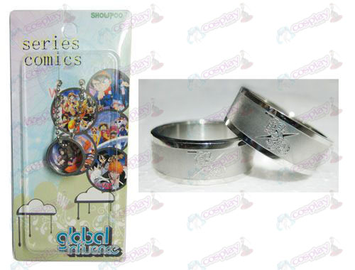 Gin Tama Accessoires Frosted Ring