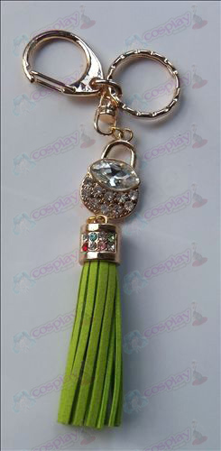 Fruits Basket Accessoires White Diamond Keychain (Groen)