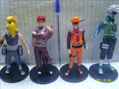 Ultra-kleurige vier basismodellen Naruto Doll