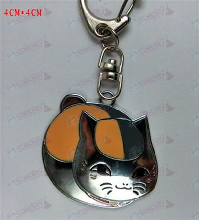Natsume's boek van Friends Accessoires-Pet Cat Keychain