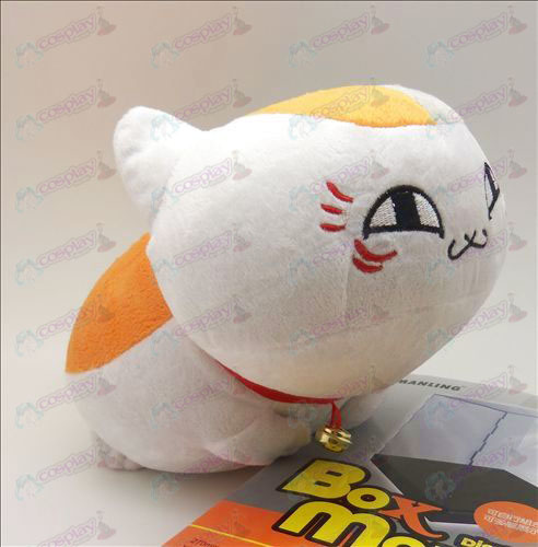 Natsume's boek van Friends Accessoires Kleine witte kat liggend pluche pop (31cm