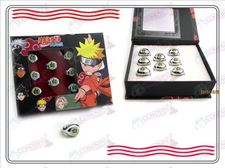 Naruto Xiao Organisatie boxed (wit) Word Ring
