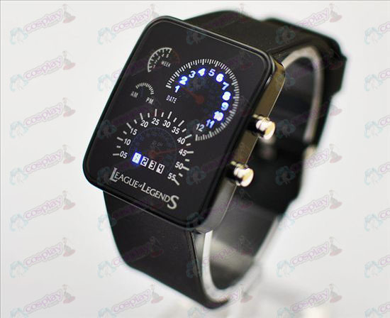 (12) League of Legends Accessoires-meter schotel horloge