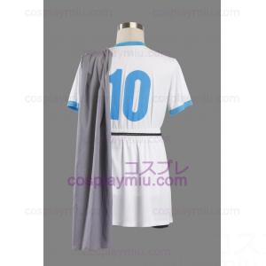 Inazuma Eleven Wit Soccer Uniform Cosplay België Kostuum