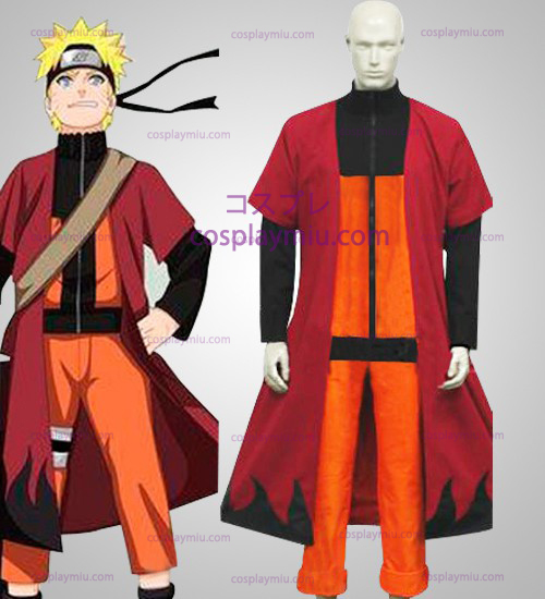 Naruto Uzumaki Naruto Sage Cosplay België Coat