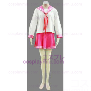 Lucky Star Sakura School Girl Winter School Uniform Cosplay België Kostuum