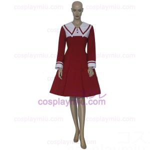 Chobits Chii Red Dress Cosplay België Kostuum