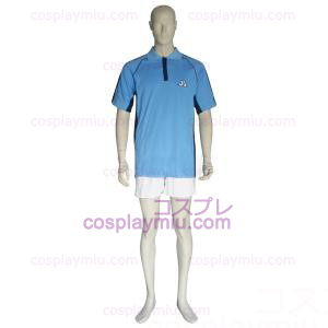 De Prince Of Tennis Jyousei Shounan lichtblauw en wit Cosplay België Kostuum