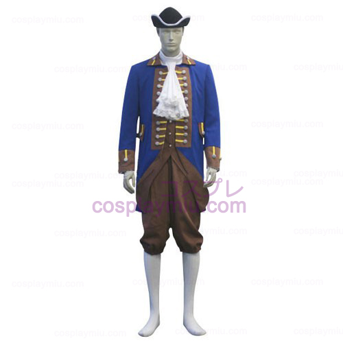 Amerikaanse Revolutionaire Cosplay België Kostuum