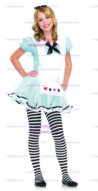 Adorable Alice Teen Kostuum