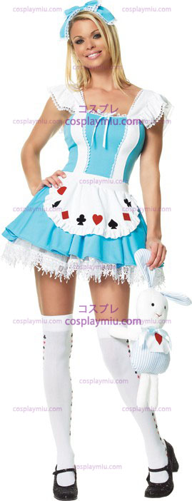 Alice In Wonderland Sexy Volwassen Kostuum