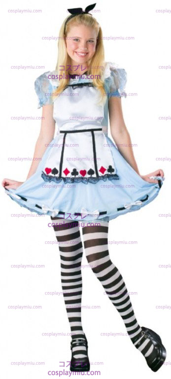 Alice Wonderland Kostuum Teen