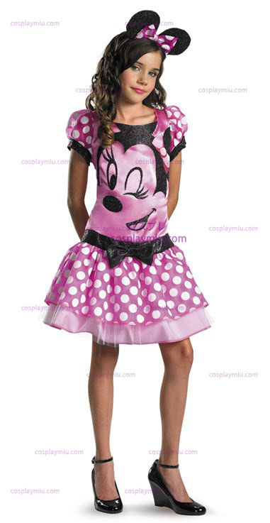 Clubhuis Minnie Mouse Pink Kind Kostuum