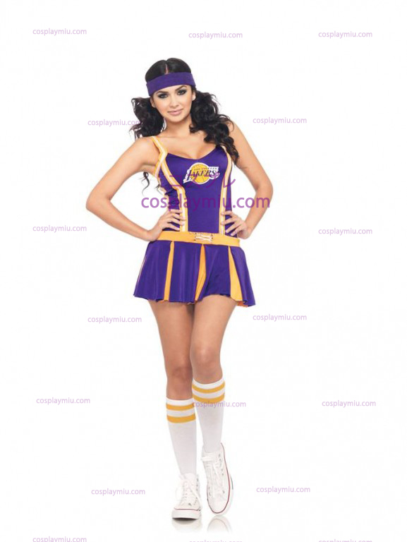 Lakers Cheerleader Volwassen Kostuum