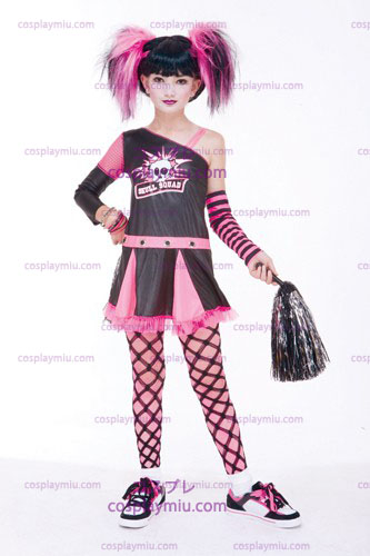 Gotische Cheerleader Child Costume