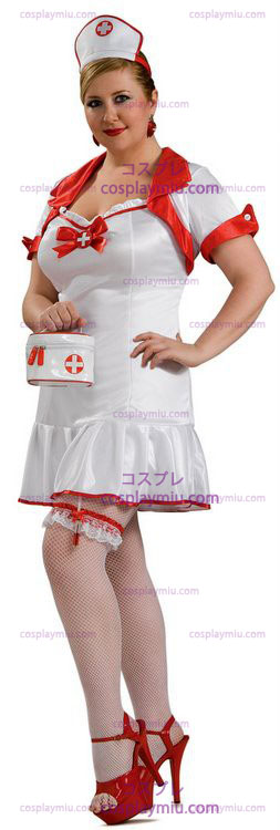 Secret Wishes Verpleegster Plus Size Kostuum