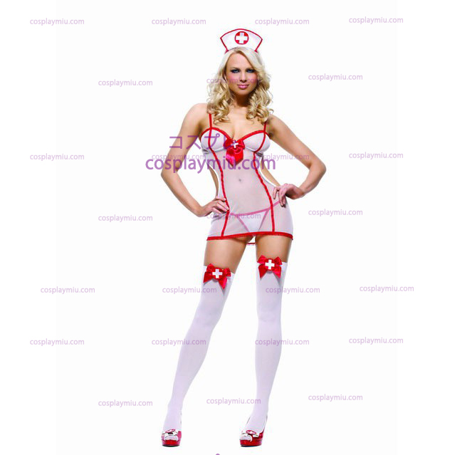 Nurse Knockout Sexy Volwassen Kostuum