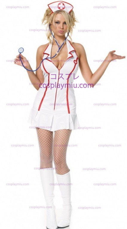 Hoofd Verpleegkundige Halter Adult Costume