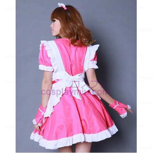 Peach Blossom Anime Lolita Maid Kostuums