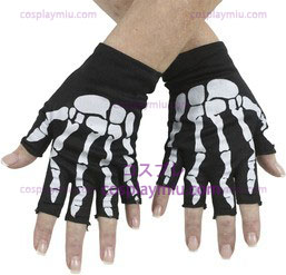 Bone Vingerloze handschoenen Wit
