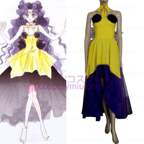 Sailor Moon Luna Menselijke Vorm Vrouwen Cosplay België Kostuum