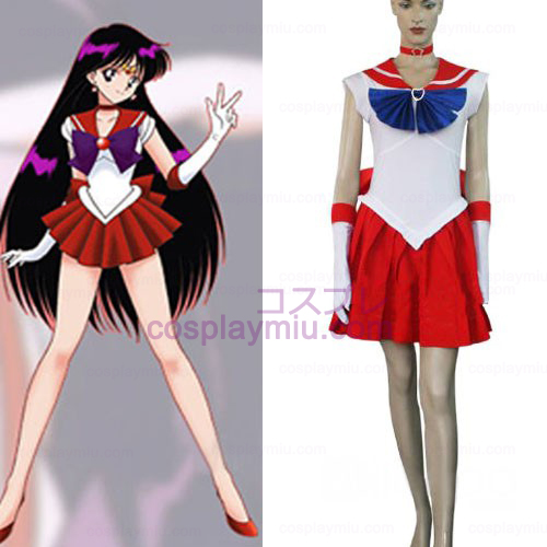 Sailor Moon Sailor Mars Raye Hino Halloween Cosplay België Kostuum