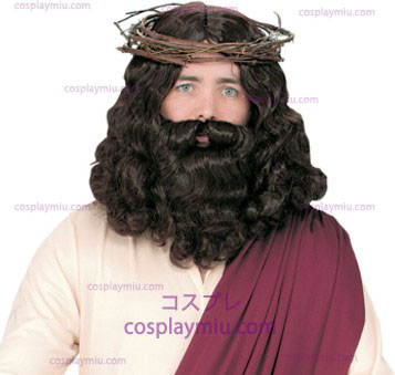 Jezus Pruik met baard