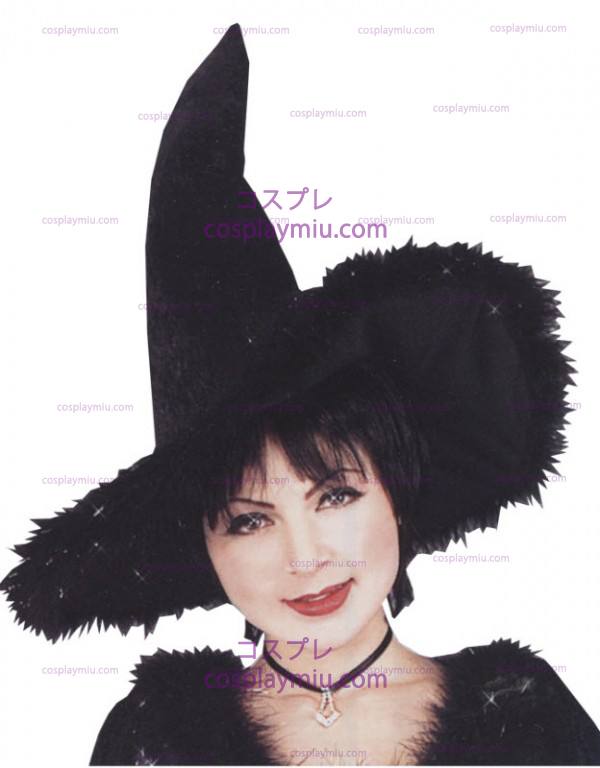 Vrouwen Marabou Witch Hat