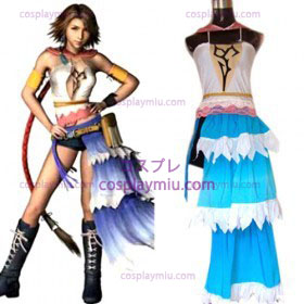 Final Fantasy XII Yuna Cosplay België Kostuum goedkope verkoop