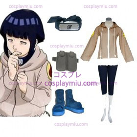 Naruto Hinata Hyuga Deluxe Cosplay België Kostuum en Set accessoires