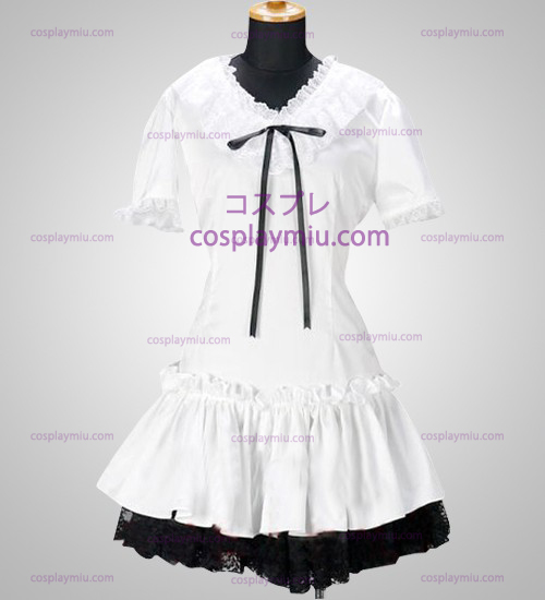 Vocaloid Miku Cosplay België Costume Dress White