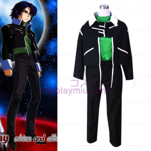 Gundam Seed Destiny Zala Green Cosplay België Kostuum